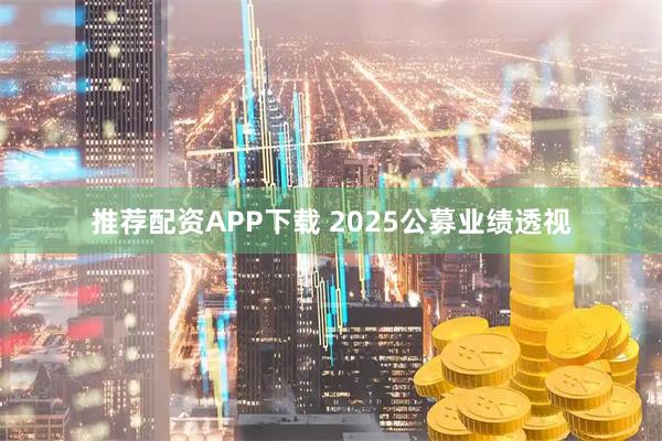 推荐配资APP下载 2025公募业绩透视