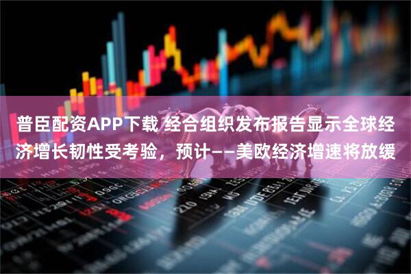 普臣配资APP下载 经合组织发布报告显示全球经济增长韧性受考验，预计——美欧经济增速将放缓
